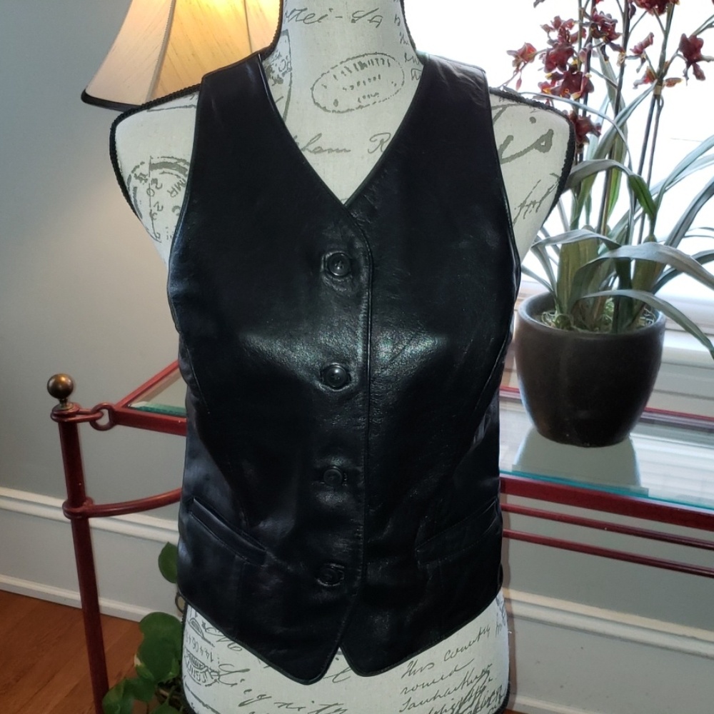 Leather Vest